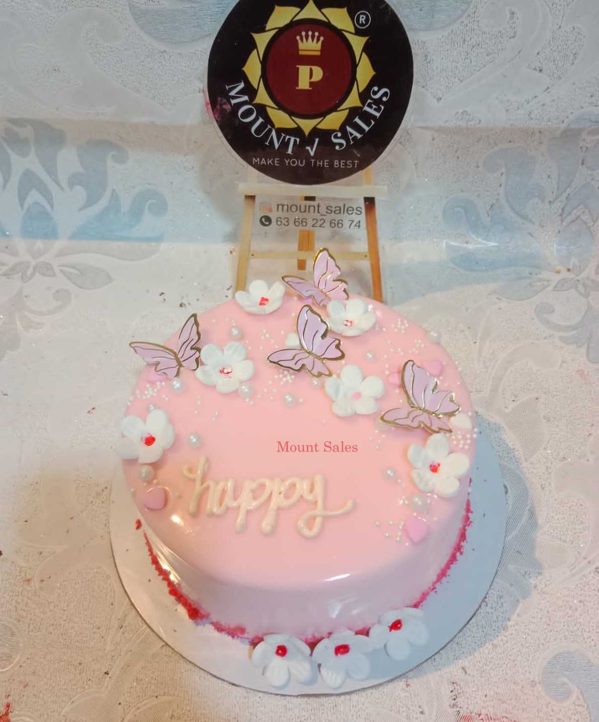 Premium RED N White Velvet Cake